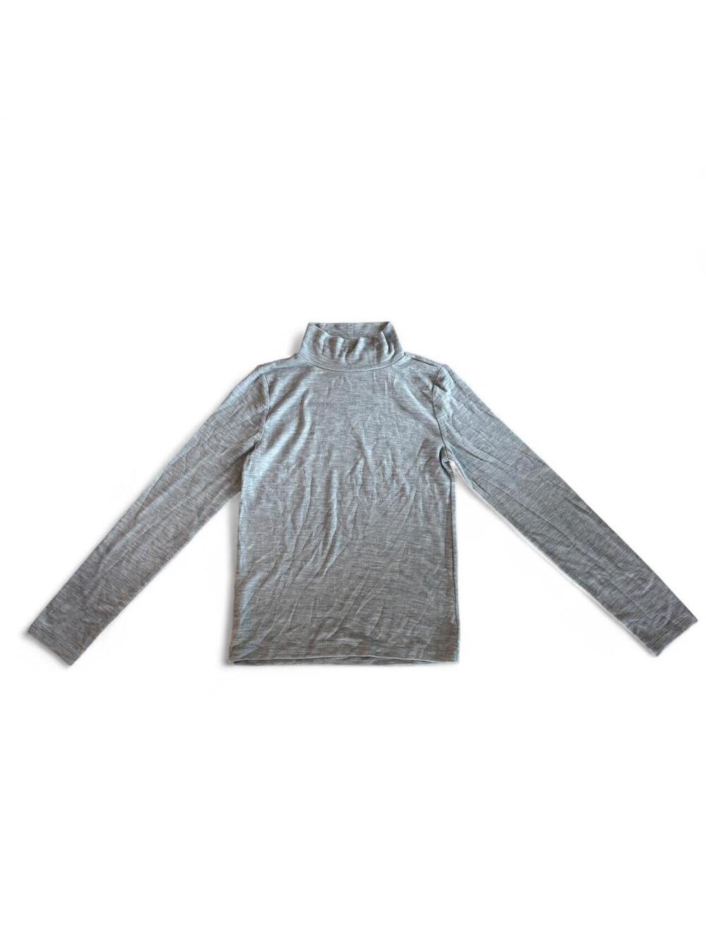 LOFT Heather Grey Turtleneck Long Sleeve Top NWT Womens Size XS